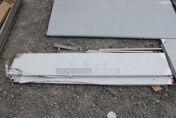 BRAND NEW SCRATCH AND DENT! Avantco 178SSDOS7112 Commercial Stainless Steel Disassembled Double Deck Overshelf 