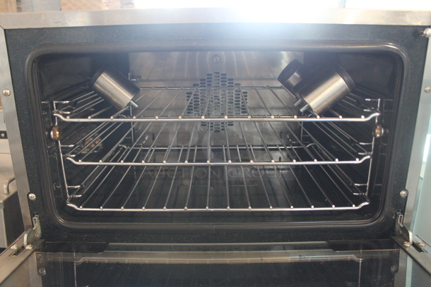 Moffat Turbofan E22M3 Stainless Steel Commercial Countertop Electric Powered Convection Oven. 110-120 Volts, 1 Phase.  - Image 4 of 5