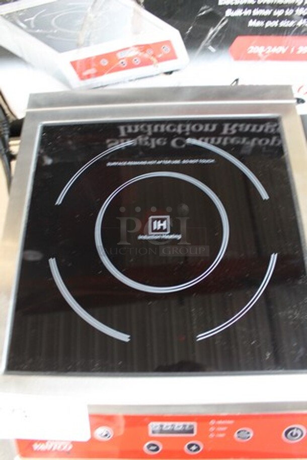 BRAND NEW IN BOX! Avantco 177IC3500 Stainless Steel Commercial Countertop Electric Powered Single Burner Induction Range. 208/240 Volts, 1 Phase. Tested and Working! - Image 2 of 6