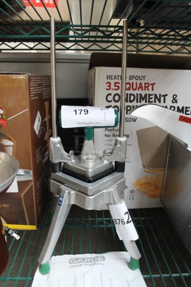 BRAND NEW SCRATCH AND DENT! Garde Metal Commercial Countertop Vegetable Cutter. - Image 3 of 6