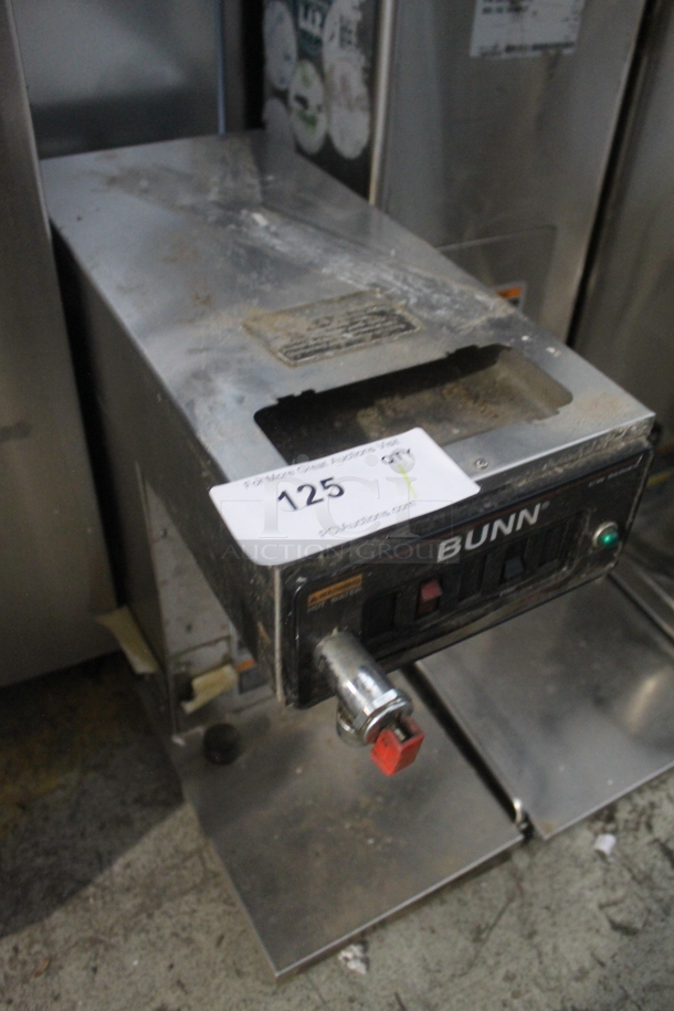 2015 Bunn CWTF-TC DV Stainless Steel Commercial Countertop Coffee Machine w/ Hot Water Dispenser. 120 Volts, 1 Phase.  - Image 2 of 4