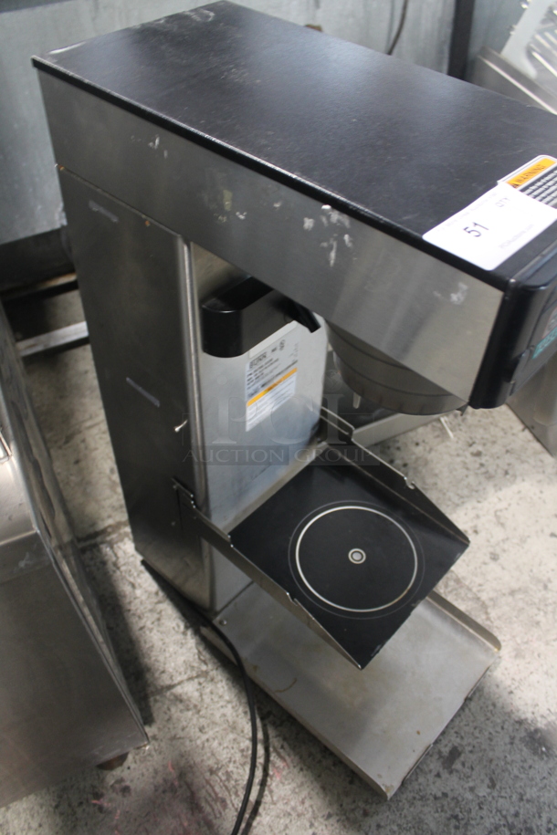 Bunn ITCB-DV Stainless Steel Commercial Countertop Iced Tea Machine w/ Poly Brew Basket. 120 Volts, 1 Phase.  - Image 4 of 9