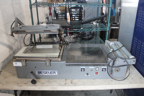 Beseler Metal Commercial Countertop Heat Sealer. 115 Volts, 1 Phase. 