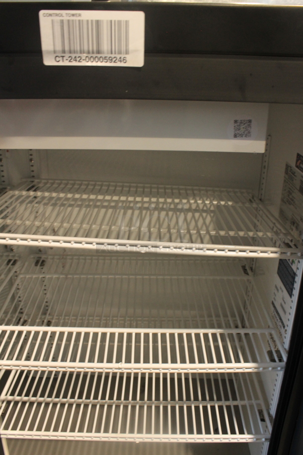 2023 True GDM-41SL-48-HC-LD Metal Commercial 2 Door Reach In Cooler Merchandiser w/ Poly Coated Racks. 115 Volts, 1 Phase. Tested and Working! - Image 3 of 5