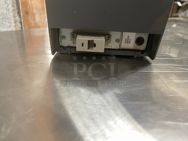 Working! Epson TM-T88IV Powered Ethernet  Receipt Printer (M129H) - Refurbished NSF 115 Volt Tested and Working! - Image 6 of 8