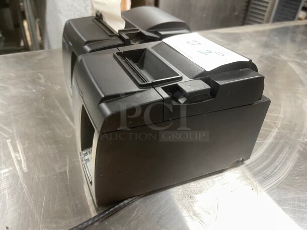 Working! Star Micronics® TSP100III TSP143IIIW GRY US Direct Thermal Receipt Printer, USB/Wireless LAN, Gray - Image 5 of 7
