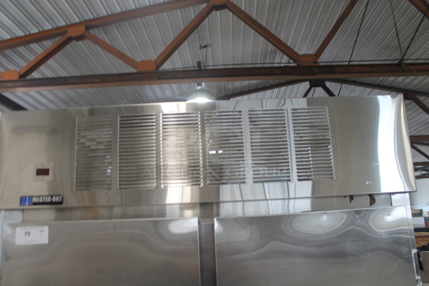 Master-Bilt TAC-48HDSA Stainless Steel Commercial 2 Door Reach In Cooler on Commercial Casters. 115/208-230 Volts, 1 Phase. Tested and Working! - Image 2 of 9