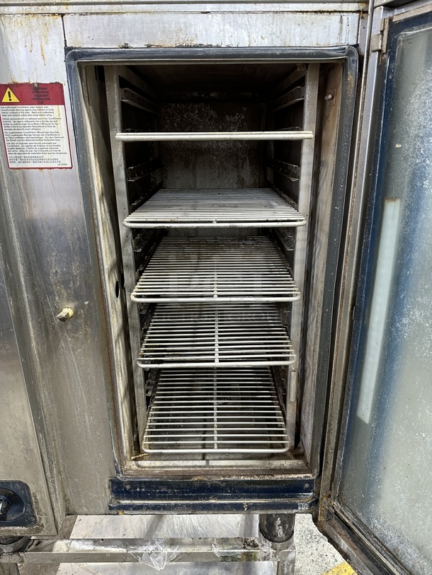 2016 Alto Shaam CTP10-10E Stainless Steel Commercial Electric Powered Combi Convection Oven on Stand. 208-240 Volts, 3 Phase. - Image 6 of 8