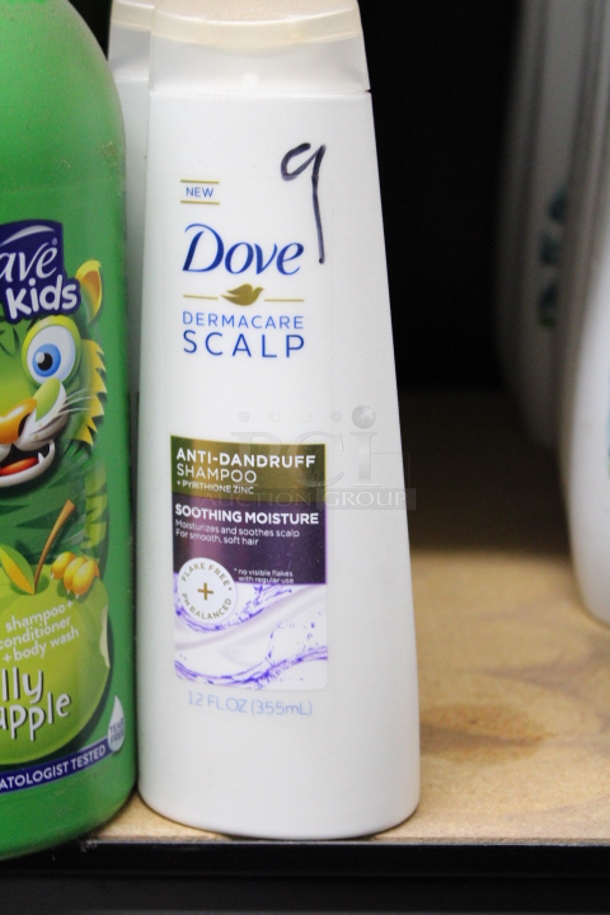  Dove Dermacare Scalp Anti-Dandruff Soothing Moisture Shampoo (12 FL OZ). 9x Your Bid