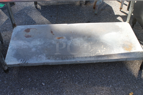 Stainless Steel Commercial Table w/ Metal Under Shelf. - Image 2 of 3