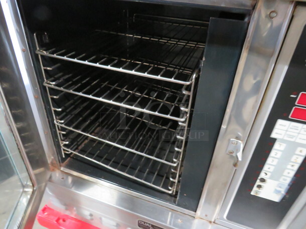 One WORKING Blodgett Half Size Dual Flow Natural Gas Convection Oven With 4 Racks. 30X21X30.5 - Image 2 of 3