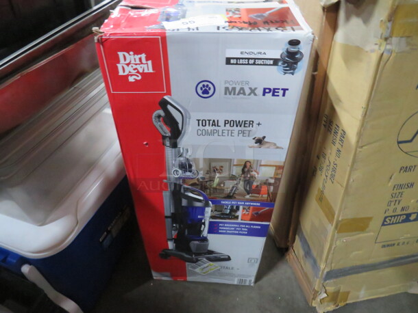One NEW Dirt Devil Power Max Pet Vacuum - Image 1 of 1