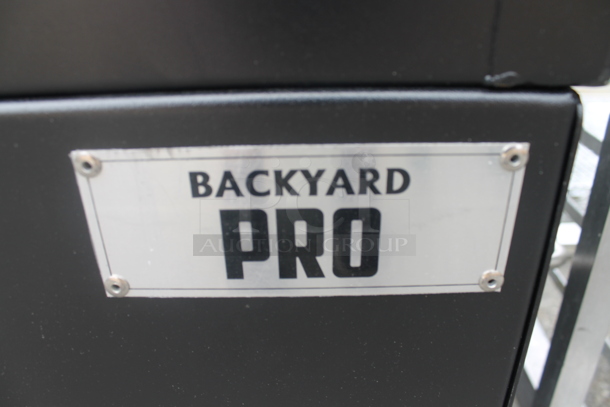 BRAND NEW! Backyard Pro 554SMOKR60AS Black Charcoal/Wood Smoker Grill w/ Adjustable Grates and Dome. Tested and Working! - Image 6 of 6