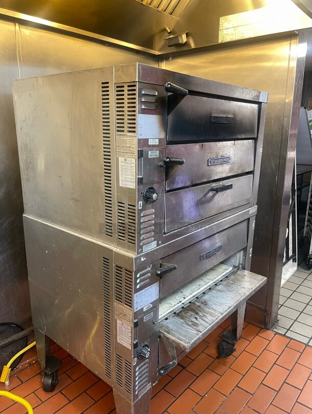 Bakers Pride GP-62 Pizza Oven - Double Deck,  Commercial Natural Gas NSF Tested and Working! - Image 8 of 8