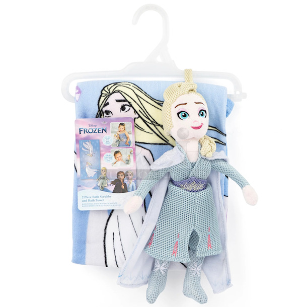 Frozen Bath Towel/Buddy Set & Bath & Shower/Bath & Scrubber Set 20+ Boxes In Total, Various Characters. 20x Your Bid.  - Image 3 of 11