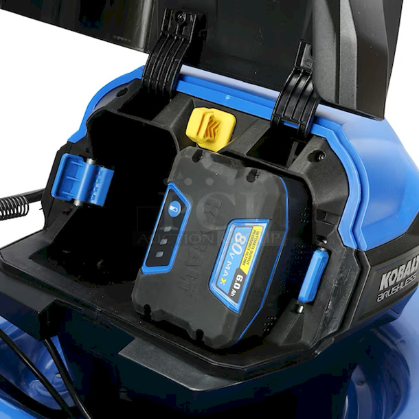 NEW/NEVER USED!!Kobalt Dual Port 80-volt 21-in Self-propelled Cordless Lawn Mower 6 Ah Kit Includes: Mower, Charger & 80volt 6 Ah Lithium Ion Battery. 3x Your Bid - Image 7 of 10