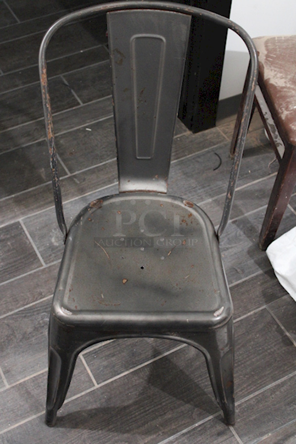FDW Restaurant Dining Chairs, Indoor/Outdoor, Metal, 18 Inch Seat Height. 4x Your Bid - Image 1 of 3