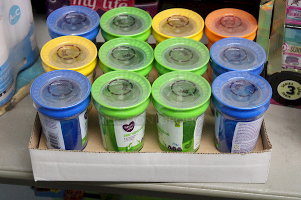 KIDS MIXED LOT! (1) Disney Toy Story 4 Bluetooth MP3 Karaoke, (1) Sharpie Spin The Tray 30 Markers, (1) My Life As A Cow Girl, (5) Walmart Baby Basics, (12) Parents Choice 360 Sippy Cups, (1) Moana Coloring and Activity Pad 32 Pages, - Image 4 of 6