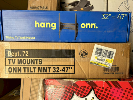 ONN Tilting TV Wall Mount 32-47". 2x Your Bid