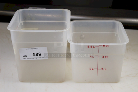 Ingredient Bins. 2x Your Bid