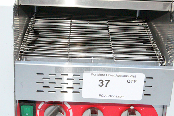 BRAND NEW SCRATCH & DENT!! Avantco 184T3300B Commercial 10" Wide Conveyor Toaster with 3" Opening - 208V, 3300W, 800 Slices per Hour. - Image 6 of 6