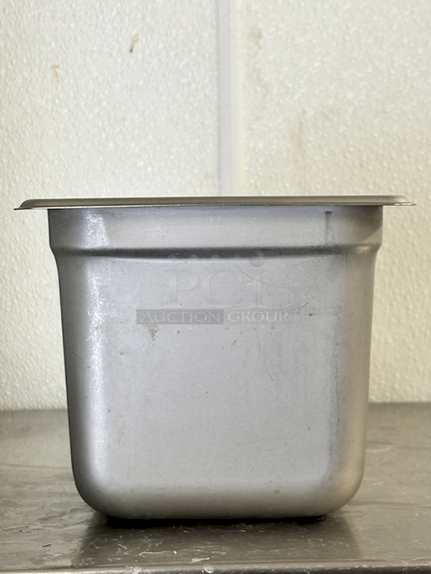 HIGH QUALITY! 1/6 Pans, 6" Deep. 8x Your Bid - Image 2 of 8