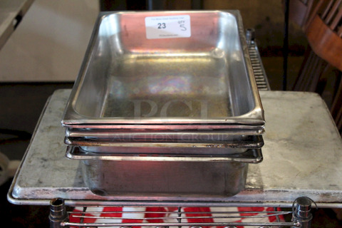 Vollrath 30040 Super Pan Full Size 4" Deep Heavy-Duty Anti-Jam Stainless Steel Steam Table / Hotel Pan - 20 Gauge
5x Your Bid
12-3/4x10-3/8x4
