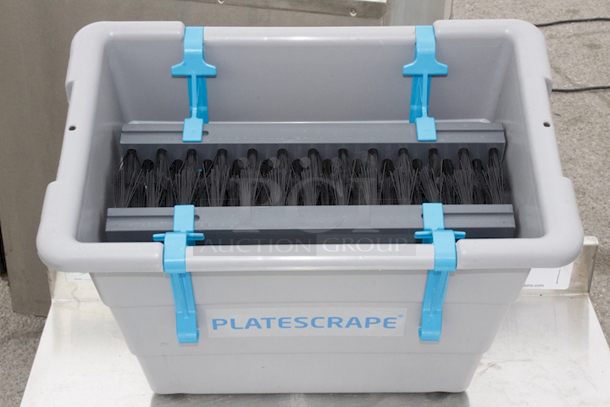 BRAND NEW-NEVER USED! PlateScrape Pre-Sanitization Plate Scraper, Up To 600 Dishes Per Fill  - Image 8 of 10