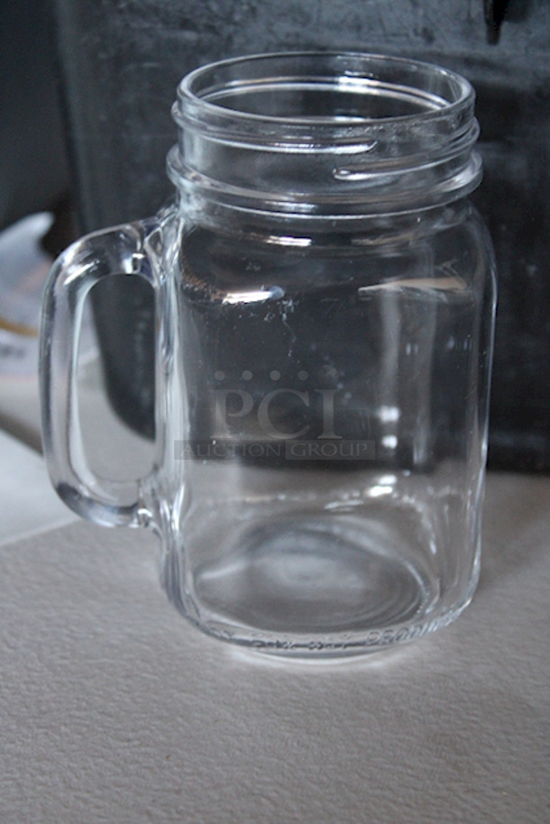 STOCK YOUR BAR! 20 Drinking Mason Jars
With Handle (16 OZ) + Bus Tub. 20x Your Bid - Image 5 of 5