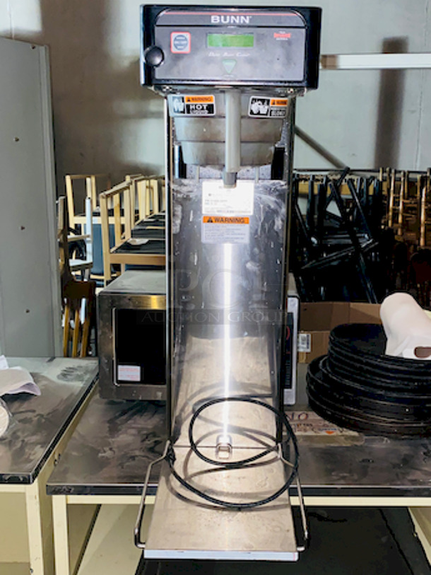 SWEET! Bunn ITB Infusion Series Tea Brewer, 120V
H 35.0"  W 11.6" D 23.7"
 - Image 3 of 7