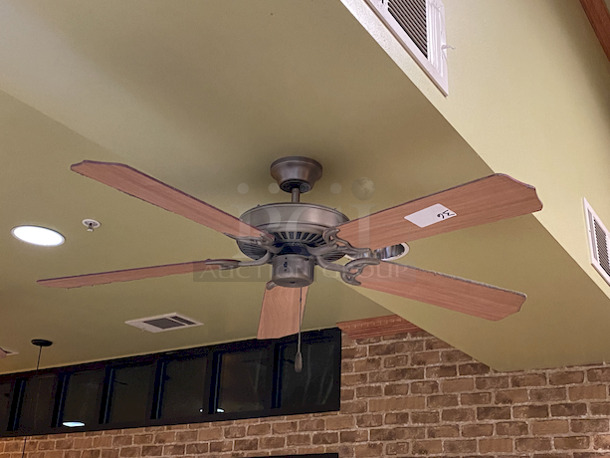 BEAUTIFUL! 49" Ceiling Fan. 

Winning Bidder is Responsible for Removal.  - Image 3 of 3