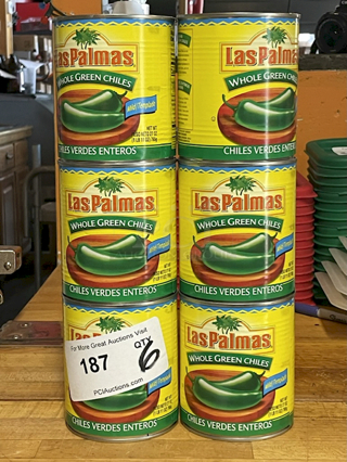 AMAZING! Las Palmas® Whole Green Chiles - Mild, 27oz Cans. 6x Your Bid
