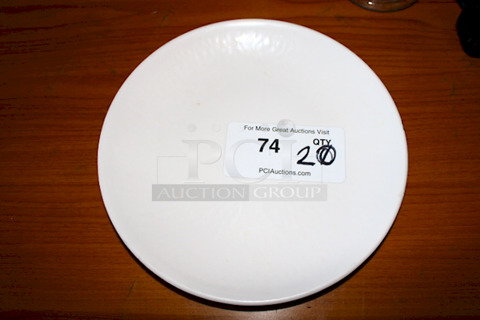 NICE! World Bell Melamine Textured 10" Round Plates. 20x Your Bid