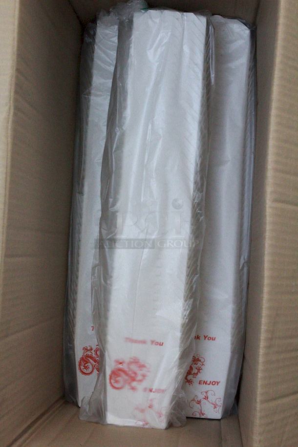 AWESOME! CJ CJM26 26oz Paper To Go Microwavable Boxes.  - Image 3 of 4