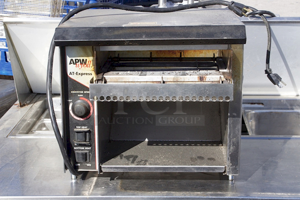 APW Wyott ATExpress-1 Conveyor Toaster with 1 1/2" Opening (ATEXPRESS) - 120V - Image 1 of 7