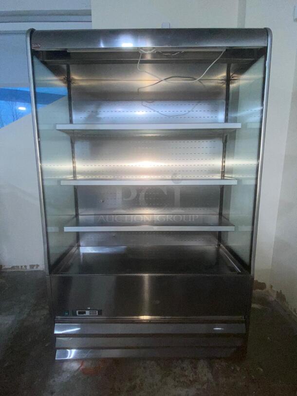 Upright Open Air Curtain Merchandiser Refrigerator Cooler Display NSF

 - Image 2 of 6