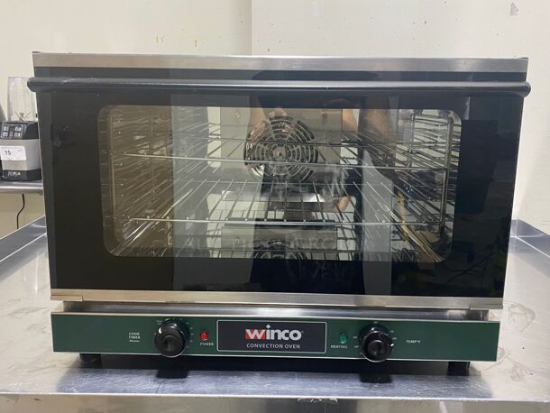 BRAND NEW Winco ECO-500 Half Size Countertop Convection Oven, 120v
