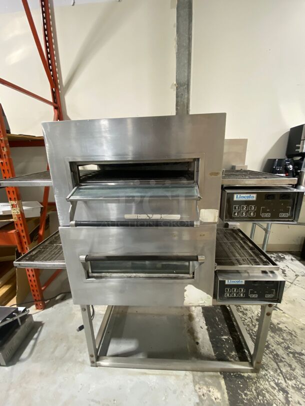 Lincoln Double Stack Electric Digital Conveyor Oven Package
 - Image 2 of 5