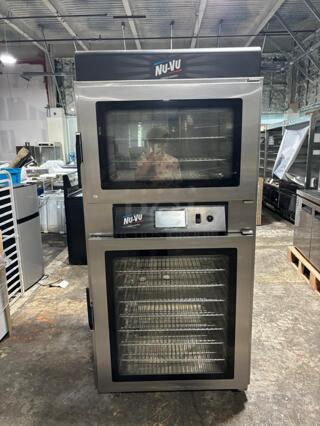 Nuvu Subway Edition Commercial Double Deck Baking Oven/Proofer Combo! With View Through Doors! All Stainless Steel! On Casters!
 