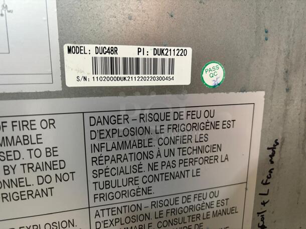 Dukers Undercounter Refrigerator in Stainless Steel - Image 5 of 7