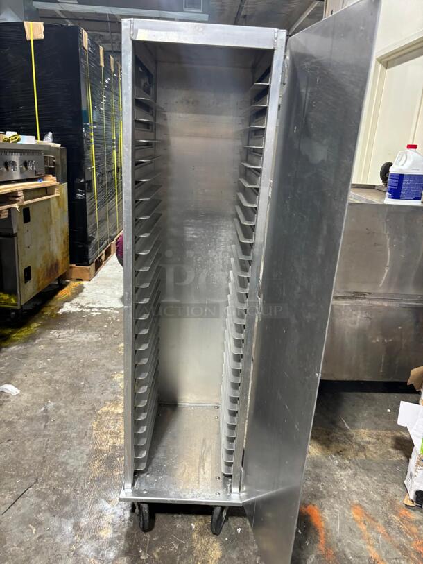 Lockwood Enclosed Transport Cabinet, Non-Insulated, Mobile, Full Height
 - Image 1 of 5