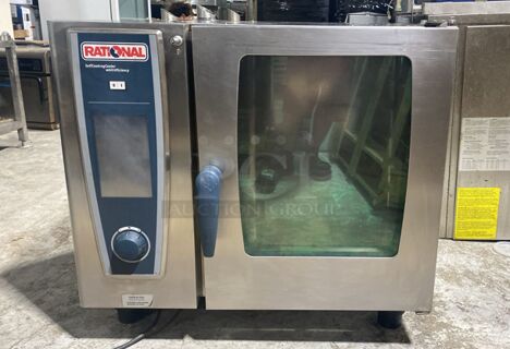 2017 Rational 6 pan/half size Combi 