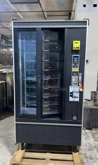 Crane National Shoppertron 431 Rotating Cold Food Vending Machine
