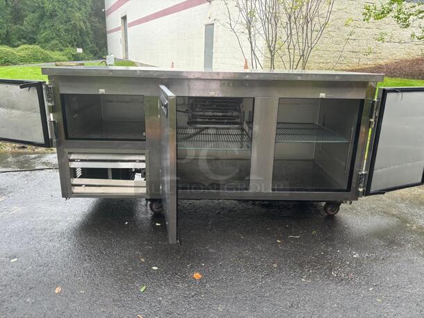 Leader LB72 - 72" Low Boy Under Counter Refrigerator
 - Image 2 of 6