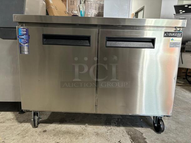 Dukers DUC48F 1/2 HP Two-Section Reach-In Undercounter Freezer - 110v/60/1-PH - Image 7 of 7