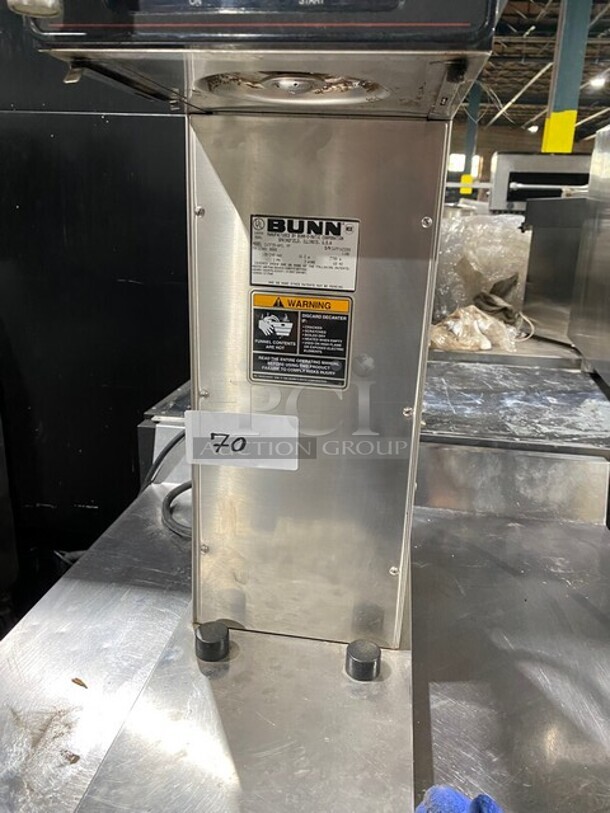 Bunn Airpot Dispensed Coffee Brewer! MODEL CWTF35-APS SN: CWTF163288 120/240V 1PH - Image 4 of 9