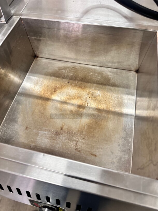 Like New Portable Commercial Propane griddle and Steamer Tested and Working! - Image 6 of 9
