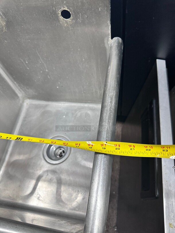 Commercial Heavy Duty Stainless Steel Mop Sink NSF - Image 3 of 7