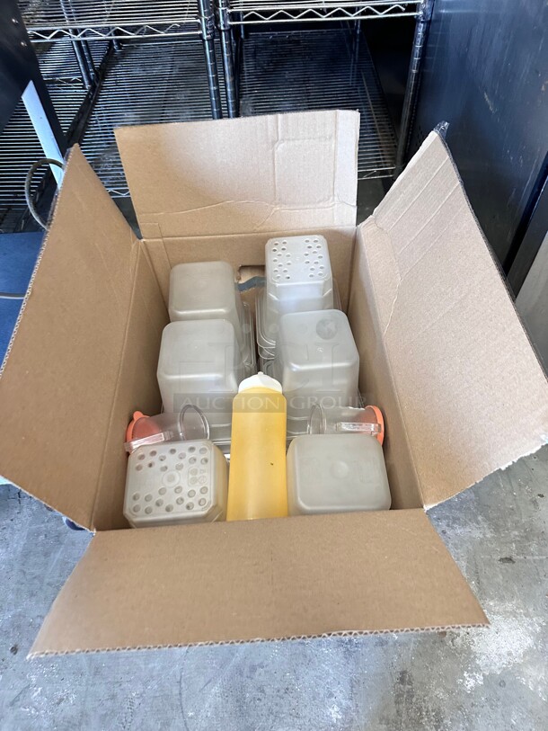 One Lot Of Clear Plastic Containers - Image 5 of 5