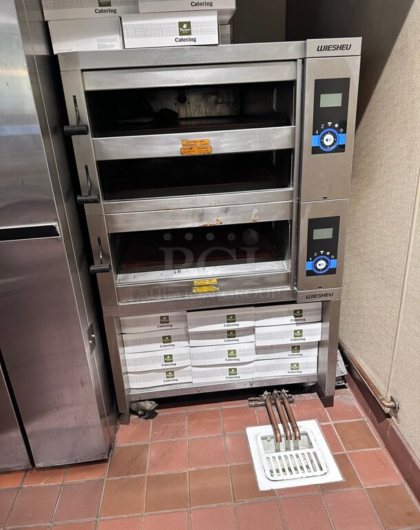 Late Model Bizerba EBO-68 European Triple Deck Pizza Oven, 220v/3ph Working - Image 5 of 8